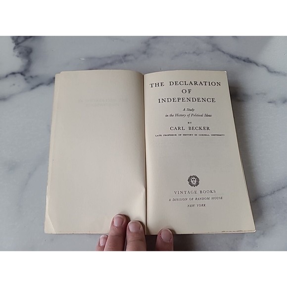 The Declaration Of Independence By Carl L Becker Paperback - Picture 3 of 10